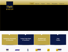 Tablet Screenshot of ogalegroup.com